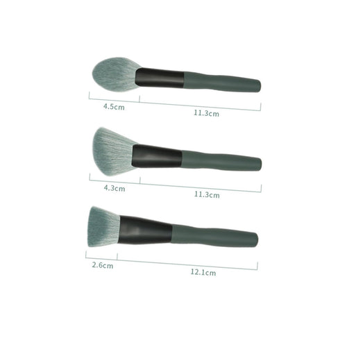 14Pcs Makeup Brush Cosmetics Accessory Makeup Tool Quality Material Brush Smooth Handle for Daily Professional Use